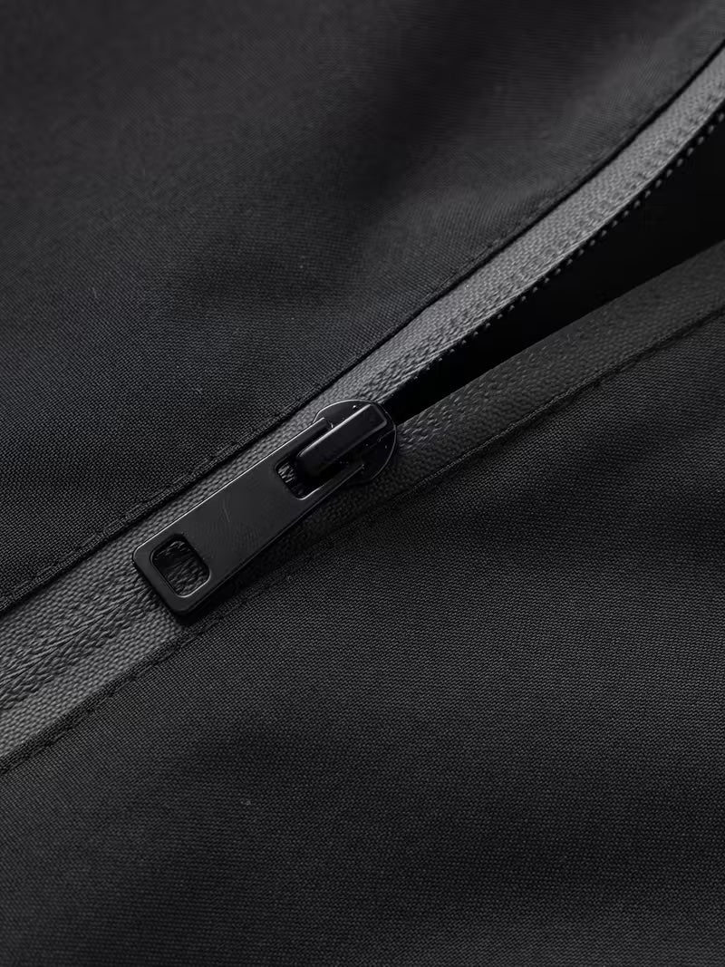 Venice Black Windbreaker Jacket