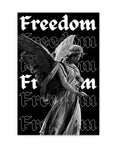 Freedom Angel Aluminium Print