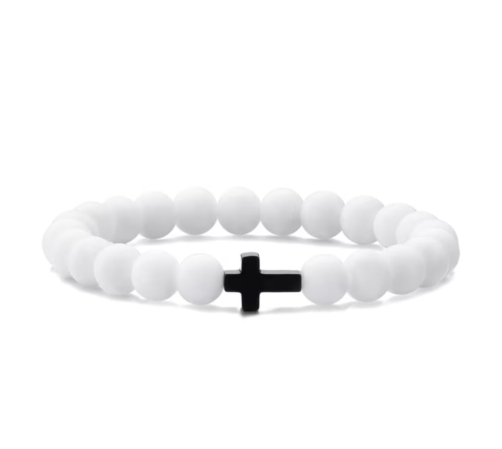 Vokaris Stone Cross Bracelet