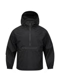 Venice Black Windbreaker Jacket