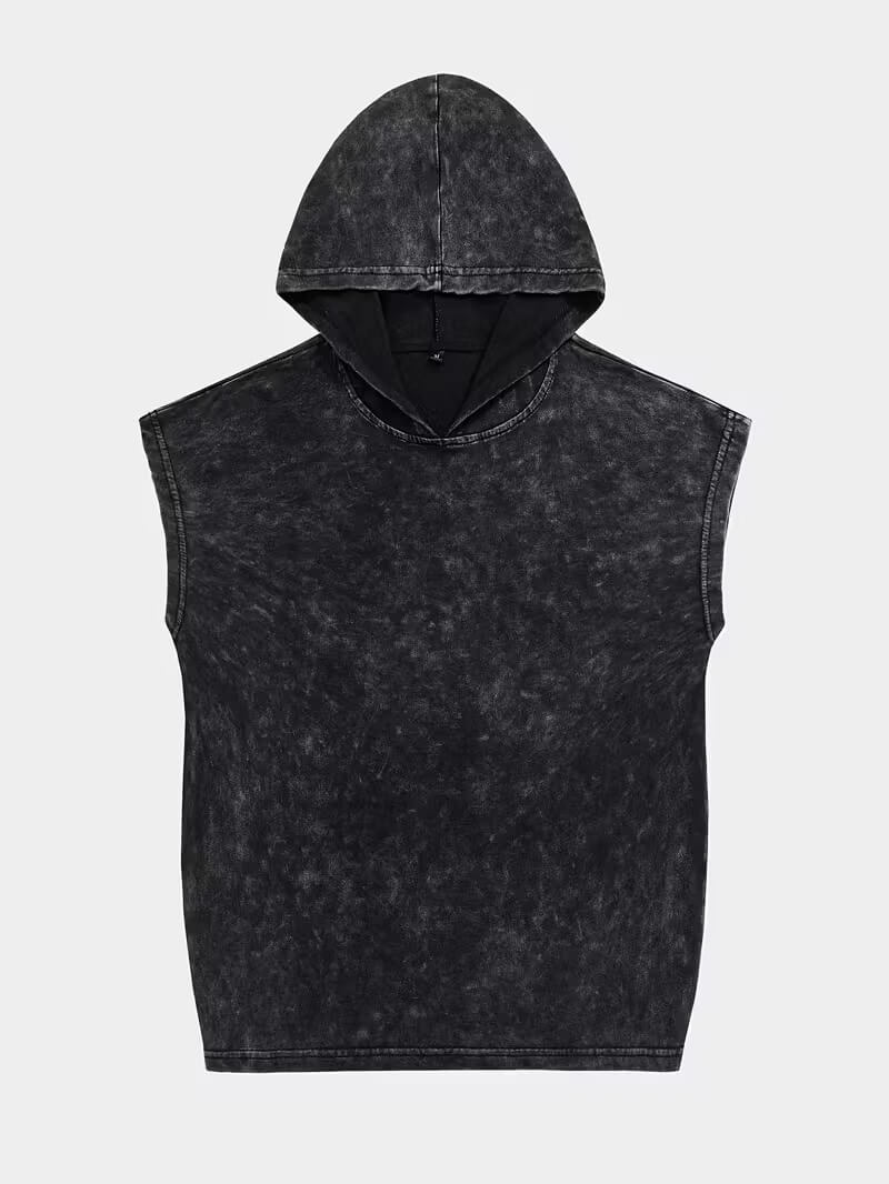 Vintage Hoodie Vest